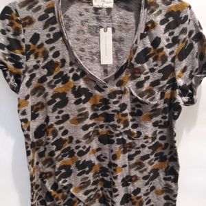 Anthropologie v neck tee